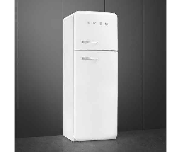 Smeg FAB30RWH5 rechtsdraaiende retro koelkast - wit