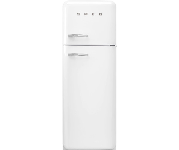 Smeg FAB30RWH5 retro jaren 50 koelkast - rechtsdraaiend - wit