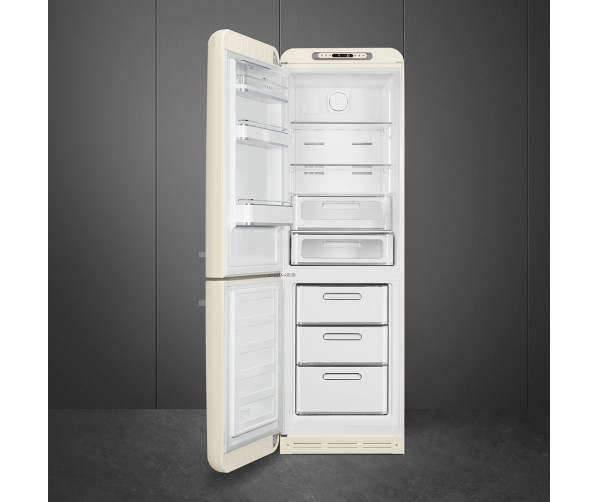 Smeg FAB32LCR5 koelkast crème - linksdraaiend