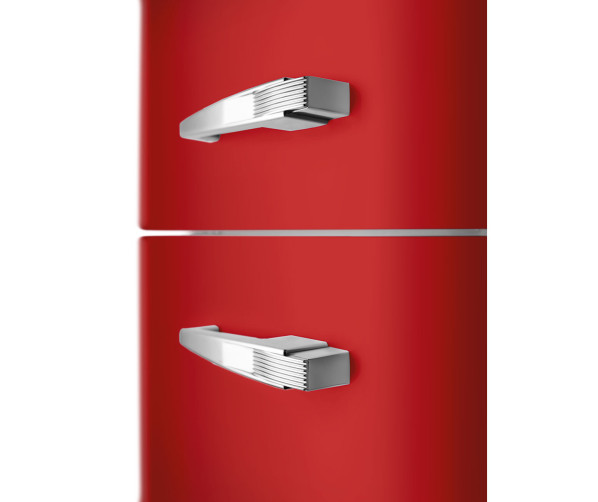 Smeg FAB32LRD5 retro jaren 50 koelkast - rood - linksdraaiend