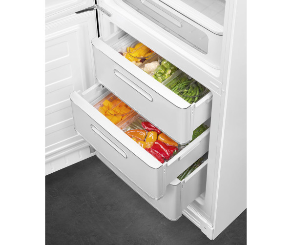 Smeg FAB32LWH5 koelkast wit - linksdraaiend
