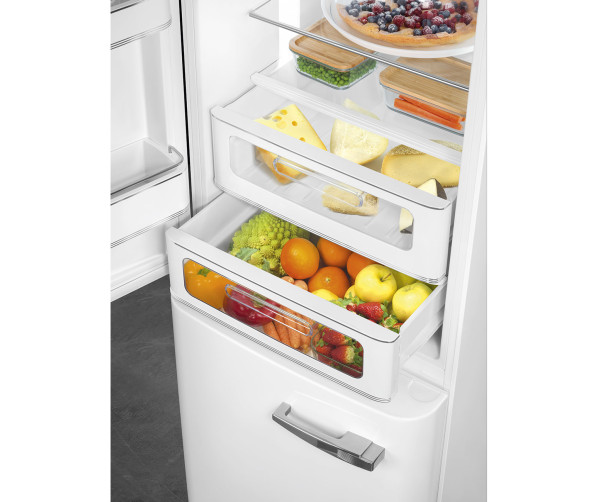 Smeg FAB32LWH5 koelkast wit - linksdraaiend