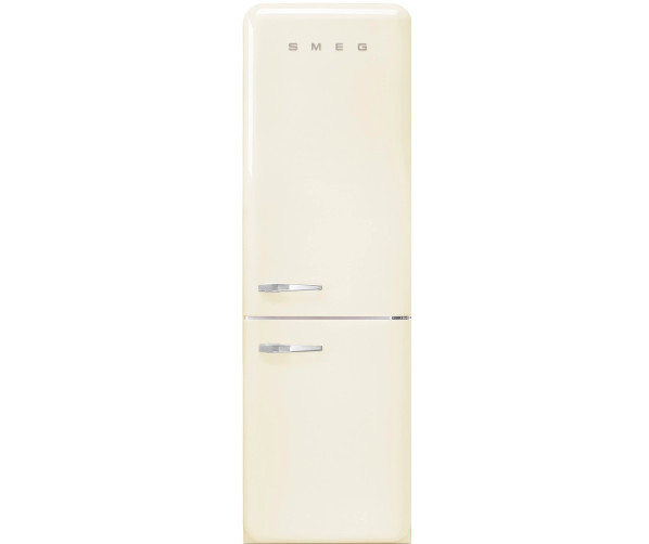 Smeg FAB32RCR5 retro jaren 50 koelkast crème - rechtsdraaiend
