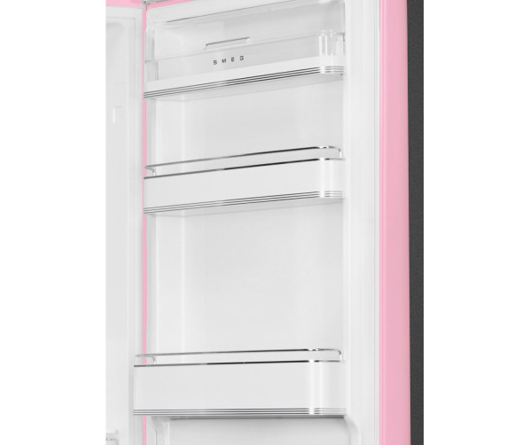 Smeg FAB32RPK5 retro jaren 50 koelkast roze - rechtsdraaiend