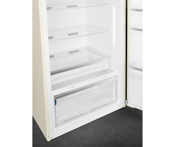 Smeg FAB50RCR5 koelkast crème - rechtsdraaiend