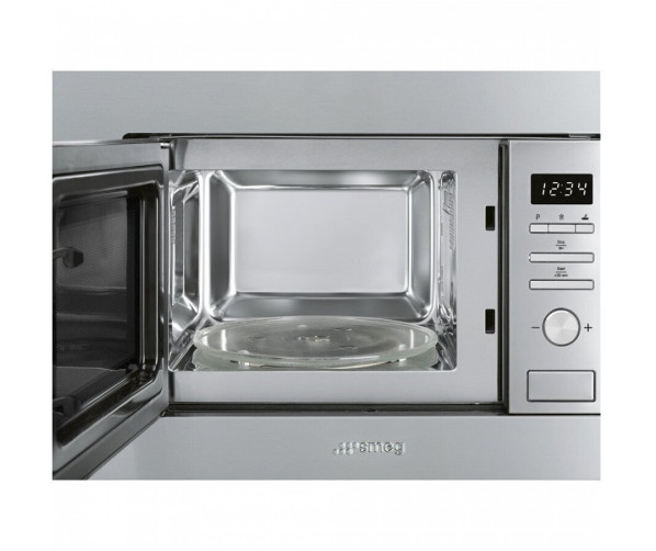 Smeg FMI017X inbouw magnetron met grill