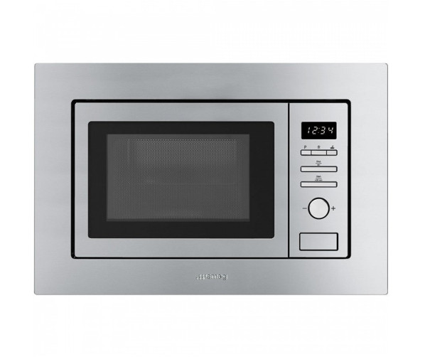 Smeg FMI017X inbouw magnetron met grill