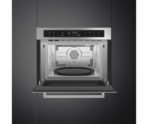 Smeg SF4400MCX1 inbouw combi-magnetron - nis 45 cm