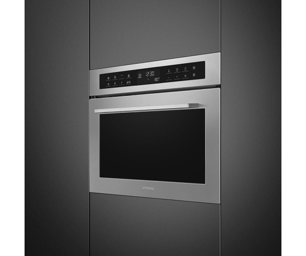 Smeg SF4400MCX1 inbouw combi-magnetron - nis 45 cm
