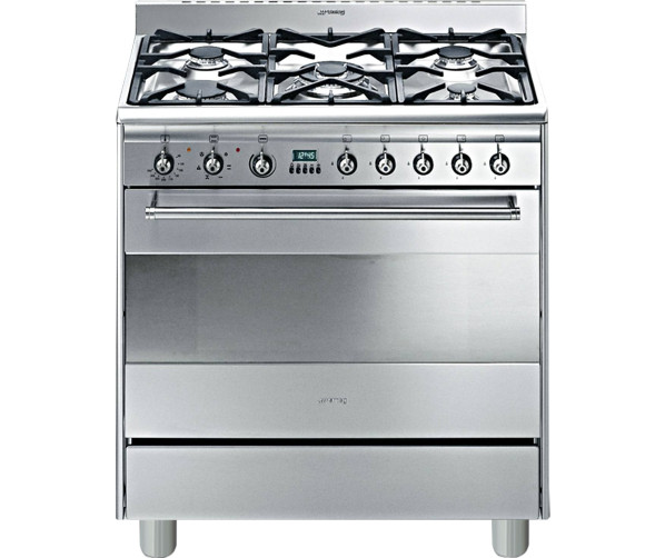 Smeg SNL81MFX5 fornuis roestvrijstaal