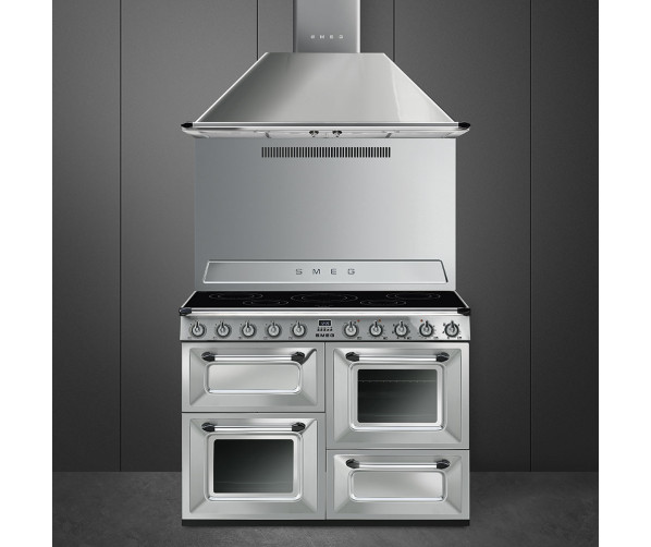 Smeg TR4110IX inductie fornuis - 110 cm. breed - roestvrijstaal