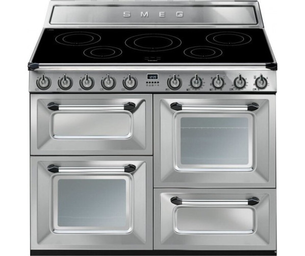 Smeg TR4110IX inductie fornuis - 110 cm. breed - roestvrijstaal