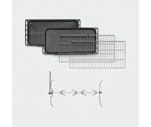 Smeg TR90NNLK9 fornuis - zwart - 90 cm. breed - Victoria