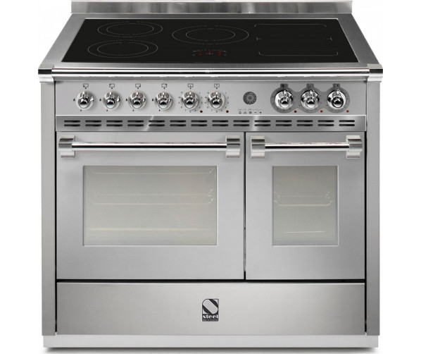 Steel A10FF-5FI Ascot - inductie fornuis met dubbele oven