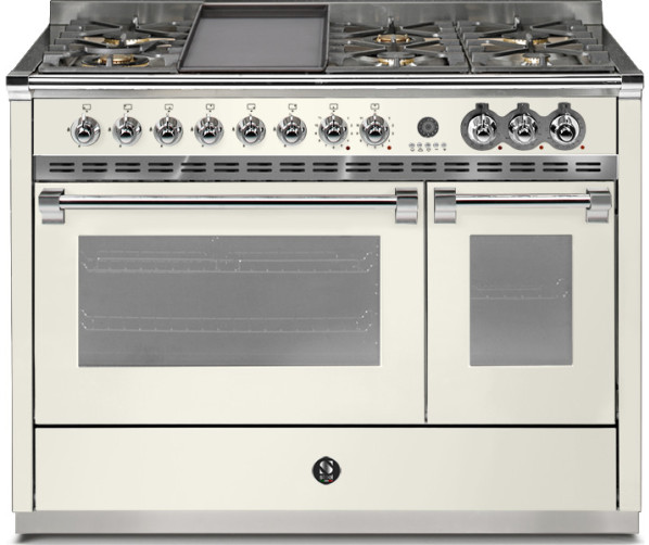 Steel A12FF-6T Ascot gas fornuis - 120 cm breed