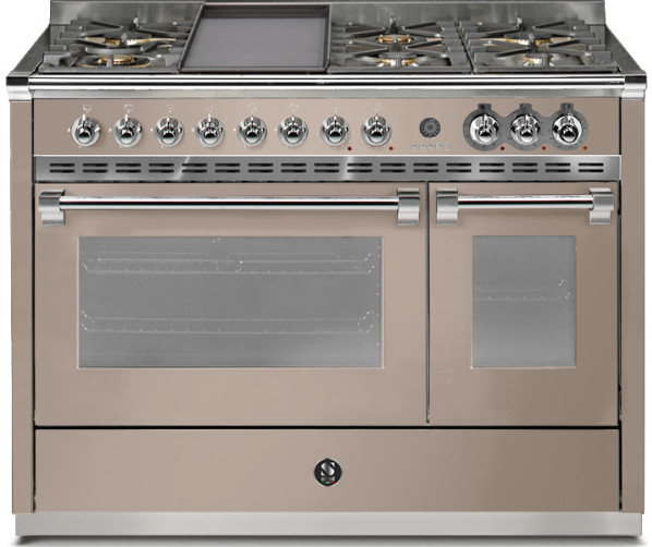 Steel A12FF-6T Ascot gas fornuis - 120 cm breed