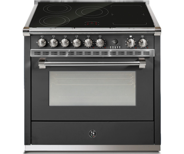 Steel A9F-5FI Ascot inductie fornuis in de kleur Antraciet