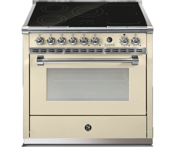 Steel A9F-5FI Ascot inductie fornuis in de kleur Crema