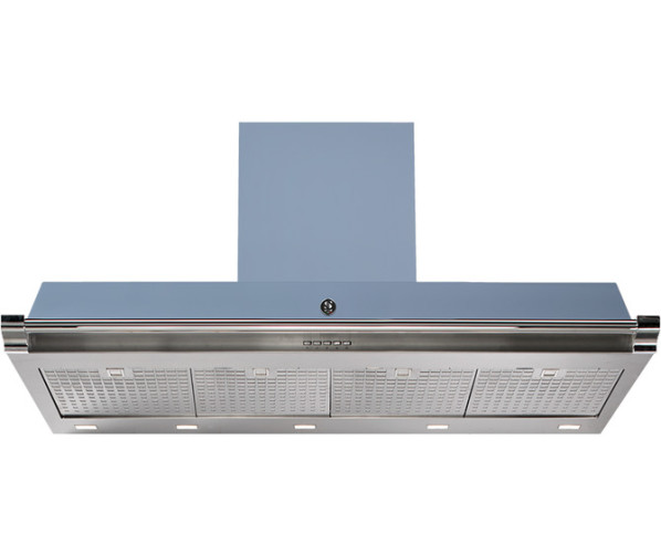 Steel AKL120 wand afzuigkap - Ascot - 120 cm. breed