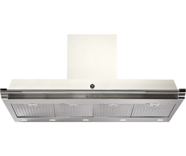 Steel AKL120 wand afzuigkap - Ascot - 120 cm. breed