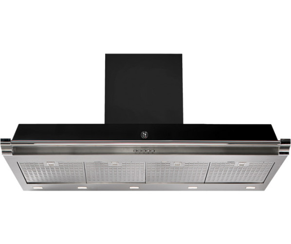 Steel AKL120 wand afzuigkap - Ascot - 120 cm. breed