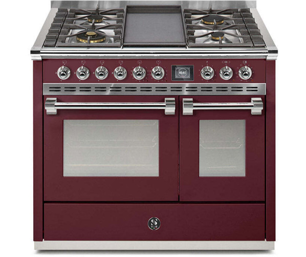 Steel AQ10SF-4T Ascot gas fornuis - 100 cm - combi-stoomoven