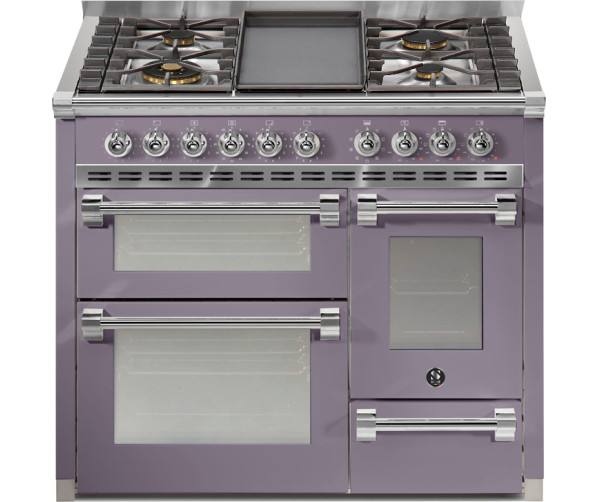 Steel AQ10SFF-6W Ascot gas fornuis - 100 cm - combi-stoomoven