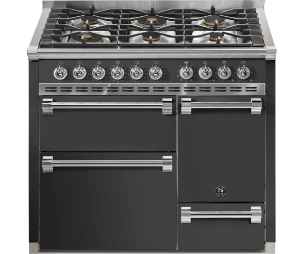 Steel AQ10SFF-D-6W Ascot gas fornuis - 100 cm - combi-stoomoven