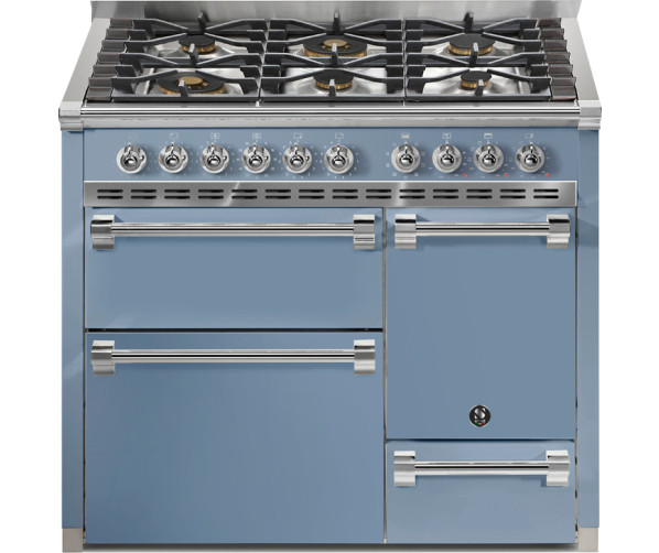 Steel AQ10SFF-D-6W Ascot gas fornuis - 100 cm - combi-stoomoven