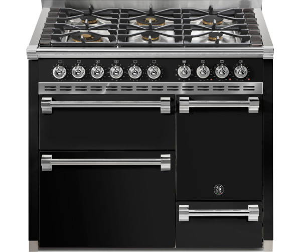 Steel AQ10SFF-D-6W Ascot gas fornuis - 100 cm - combi-stoomoven