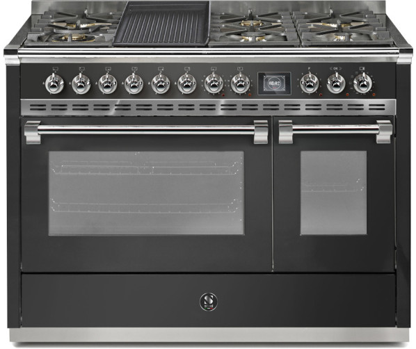 Steel AQ12SF-4TM Ascot gas fornuis - combi-stoomoven - 120 cm