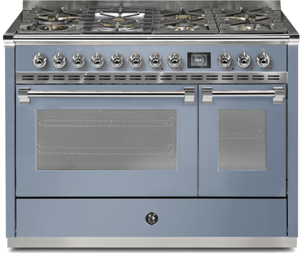 Steel AQ12SF-6B Ascot gas fornuis - combi-stoomoven - 120 cm.