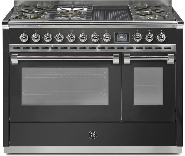 Steel AQ12SF-6M Ascot fornuis met combi-stoomoven - 120 cm