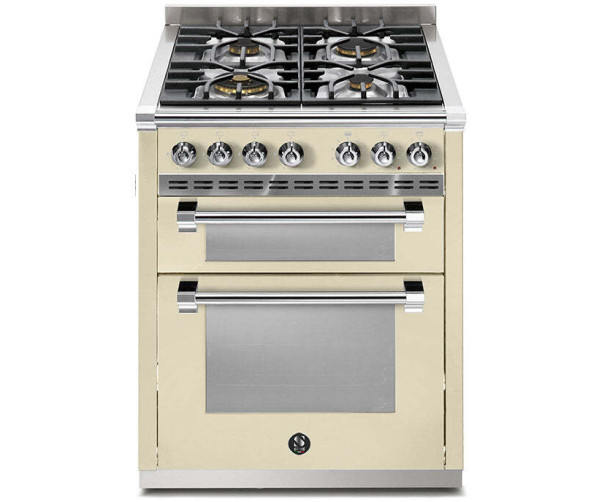 Steel AQ7SF-4 Ascot gas fornuis met combi-stoomoven - 70 cm breed