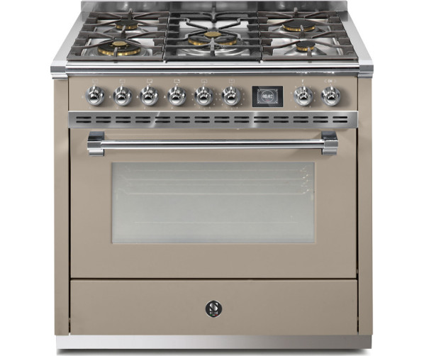 Steel AQ9S-4M Ascot gasfornuis - combi-stoomoven - met 6 kW mega wok