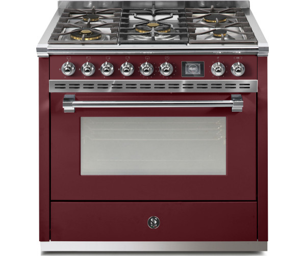 Steel AQ9S-4M Ascot gasfornuis - combi-stoomoven - met 6 kW mega wok