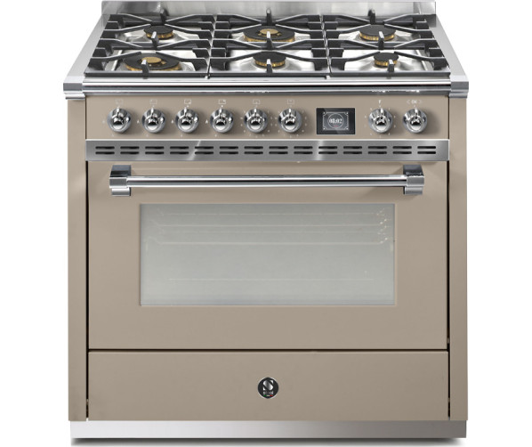 Steel AQ9S-6W Ascot gasfornuis - combi-stoomoven - 6 branders