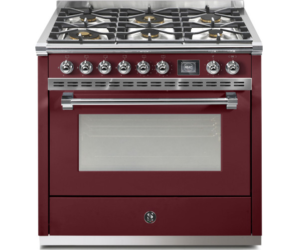 Steel AQ9S-6W Ascot gasfornuis - combi-stoomoven - 6 branders