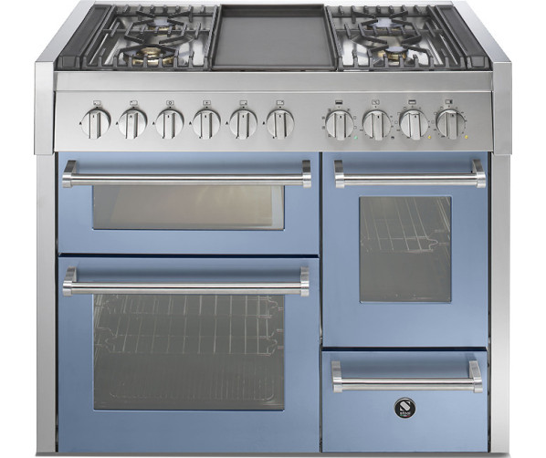 Steel GQ10SFF-4T Genesi fornuis - 100 cm. breed - Genesi