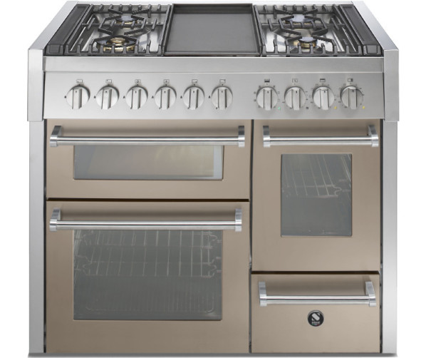 Steel GQ10SFF-4T Genesi fornuis - 100 cm. breed - Genesi