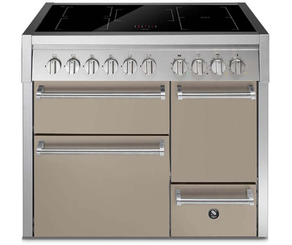 Steel GQ10SFF-D-5FI fornuis met combi-stoomoven - Genesi - 100 cm. breed