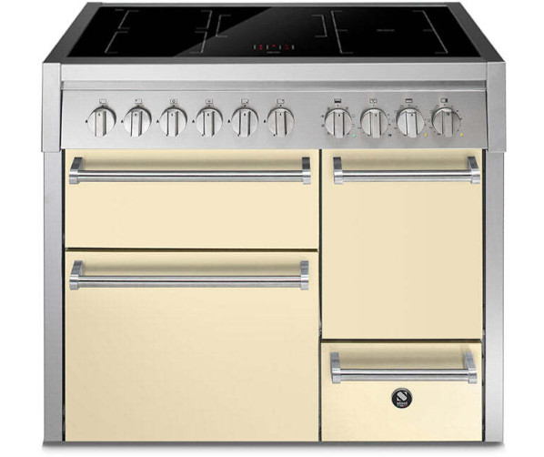 Steel GQ10SFF-D-5FI fornuis met combi-stoomoven - Genesi - 100 cm. breed