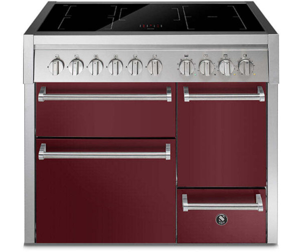 Steel GQ10SFF-D-5FI fornuis met combi-stoomoven - Genesi - 100 cm. breed