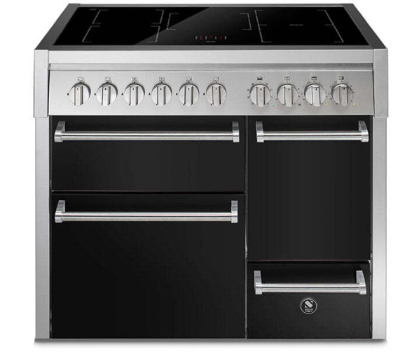 Steel GQ10SFF-D-5FI fornuis met combi-stoomoven - Genesi - 100 cm. breed
