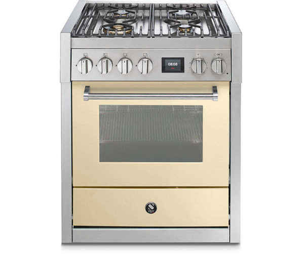 Steel GQ7S-4 fornuis met combi-stoomoven - 70 cm breed