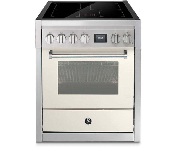 Steel GQ7S-4I inductie fornuis - combi-stoomoven - 70 cm. - Genesi