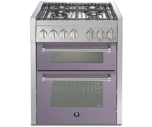 Steel GQ7SF-4 fornuis met combi-stoomoven - 70 cm. - dubbele oven