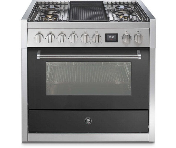 Steel GQ9S-4B fornuis met combi stoomoven - Genesi