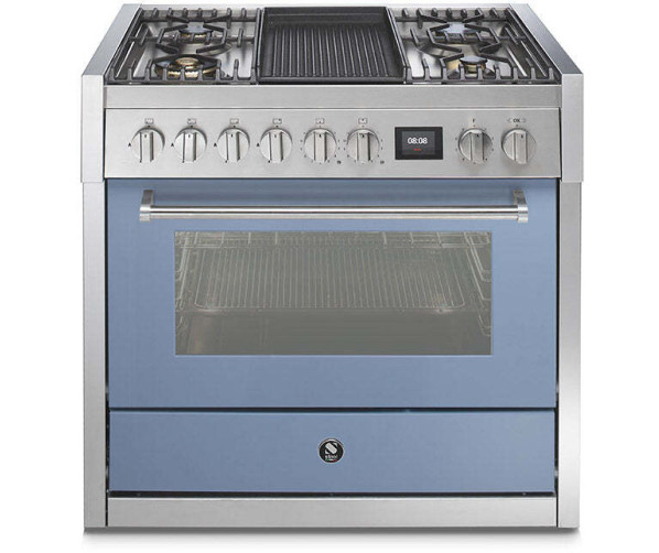 Steel GQ9S-4B fornuis met combi stoomoven - Genesi