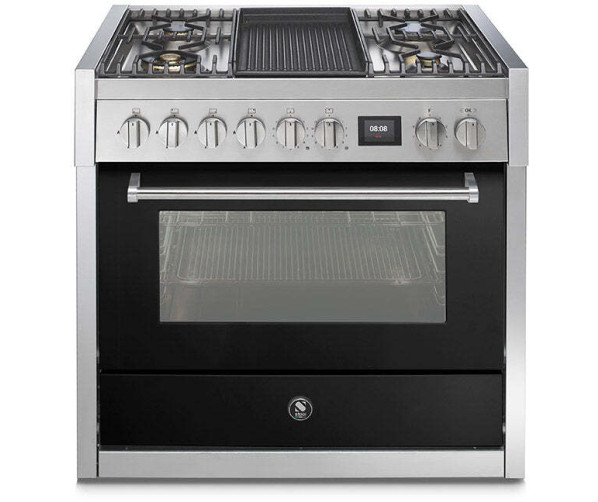 Steel GQ9S-4B fornuis met combi stoomoven - Genesi
